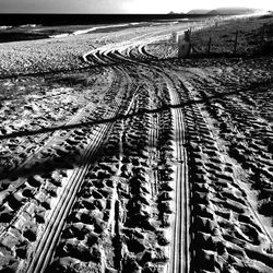 Railroad tracks