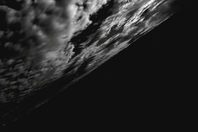 Low angle view of trees against sky