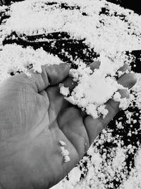 Woman looking at camera