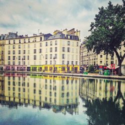 Buildings with waterfront