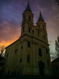 Low angle view of cathedral against sky