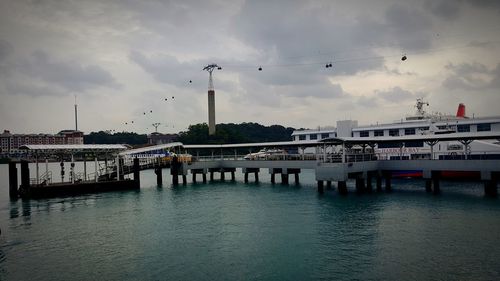 Built structure in water