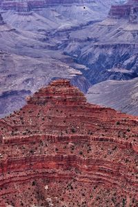 Scenic view of rocky mountain