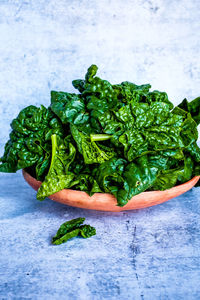 Close-up of vegetables on table