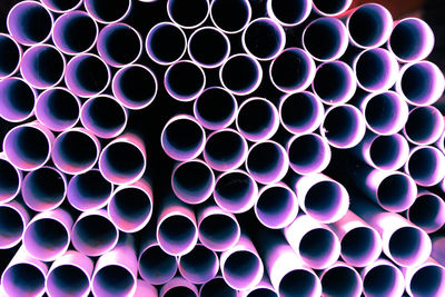 Full frame shot of pipes