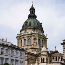 Low angle view of building against sky