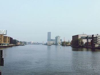 River with buildings in background