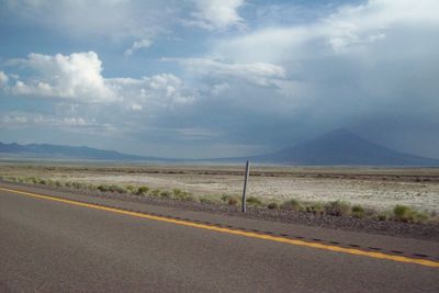 Highway against sky