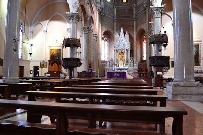 Interior of cathedral