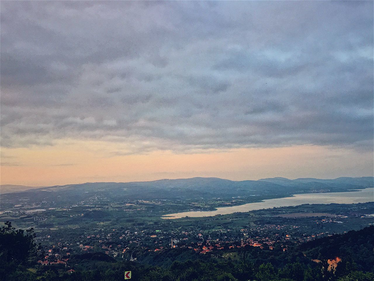 cloud - sky, sky, beauty in nature, mountain, nature, scenics, no people, tranquility, tranquil scene, outdoors, landscape, building exterior, sunset, mountain range, built structure, architecture, cityscape, day, city