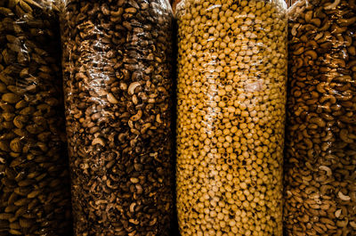 Full frame shot of market stall