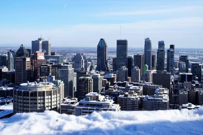 View of cityscape against sky