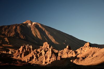 View of mountain against sky