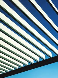 Low angle view of roof against sky