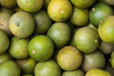 Full frame shot of oranges