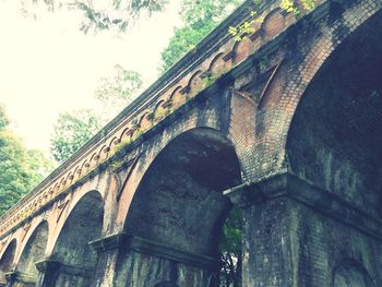 Low angle view of bridge