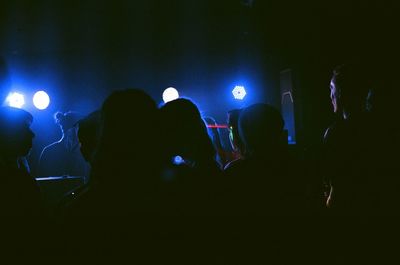 Crowd at music concert