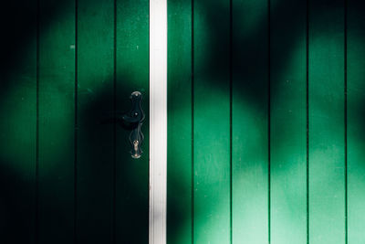 Full frame shot of wooden door