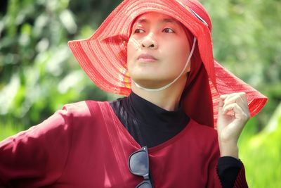 red