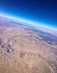 Aerial view of landscape against sky