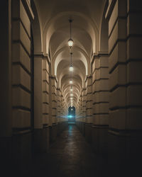 Illuminated corridor