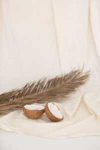 Close-up of bread in basket