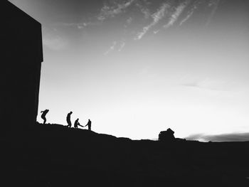 Woman standing on landscape