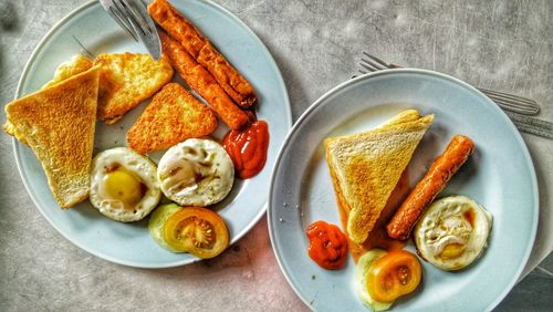 Close-up of food in plate