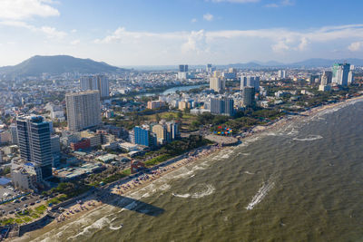 Vung tau city skyline panorama