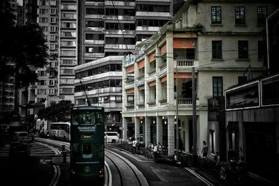 View of buildings in city