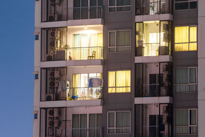 Full frame shot of residential building