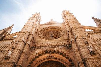 Low angle view of church