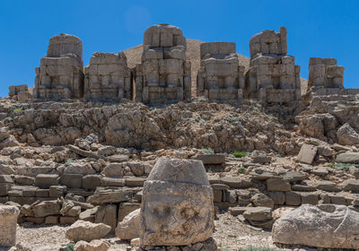 Old ruins against sky