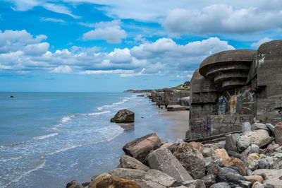 Ww2 coastal battery løkken-north, denmark