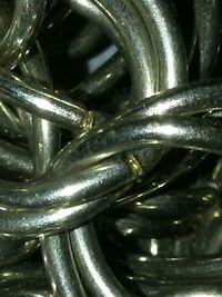 Close-up of metal sculpture