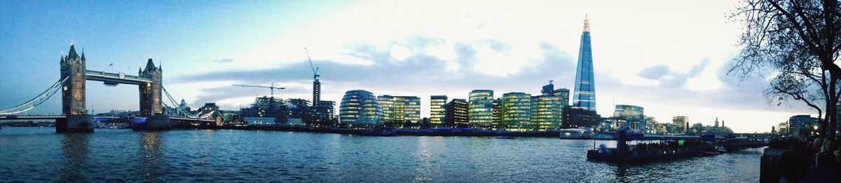 City at waterfront