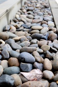 Close-up of pebbles