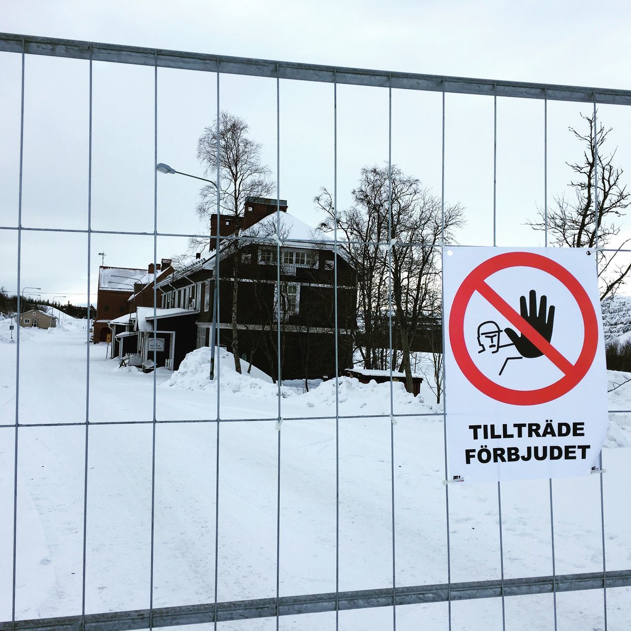 warning sign, communication, no people, text, forbidden, day, outdoors, sky