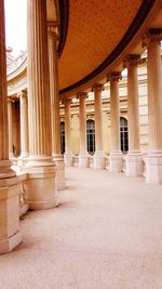 Interior of historical building