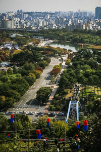 View of cityscape