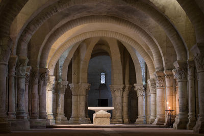 Interior of historic building