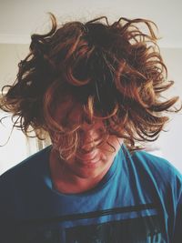 Portrait of a smiling young woman