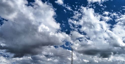 Low angle view of sky