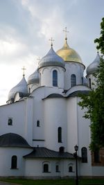 View of church