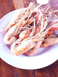 Close-up of food in plate