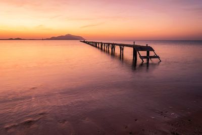 Sunrise at tiran island