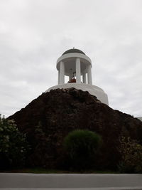 Low angle view of building against sky