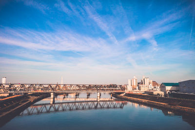 View of city at waterfront