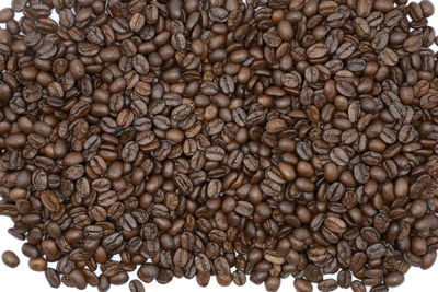 Full frame shot of coffee beans