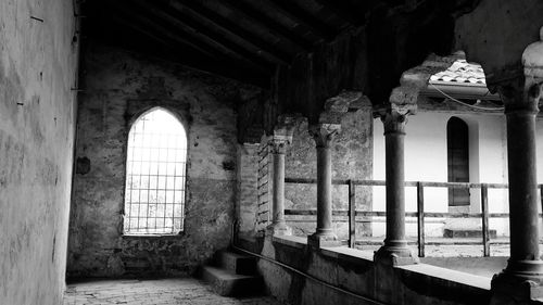 Interior of historic building